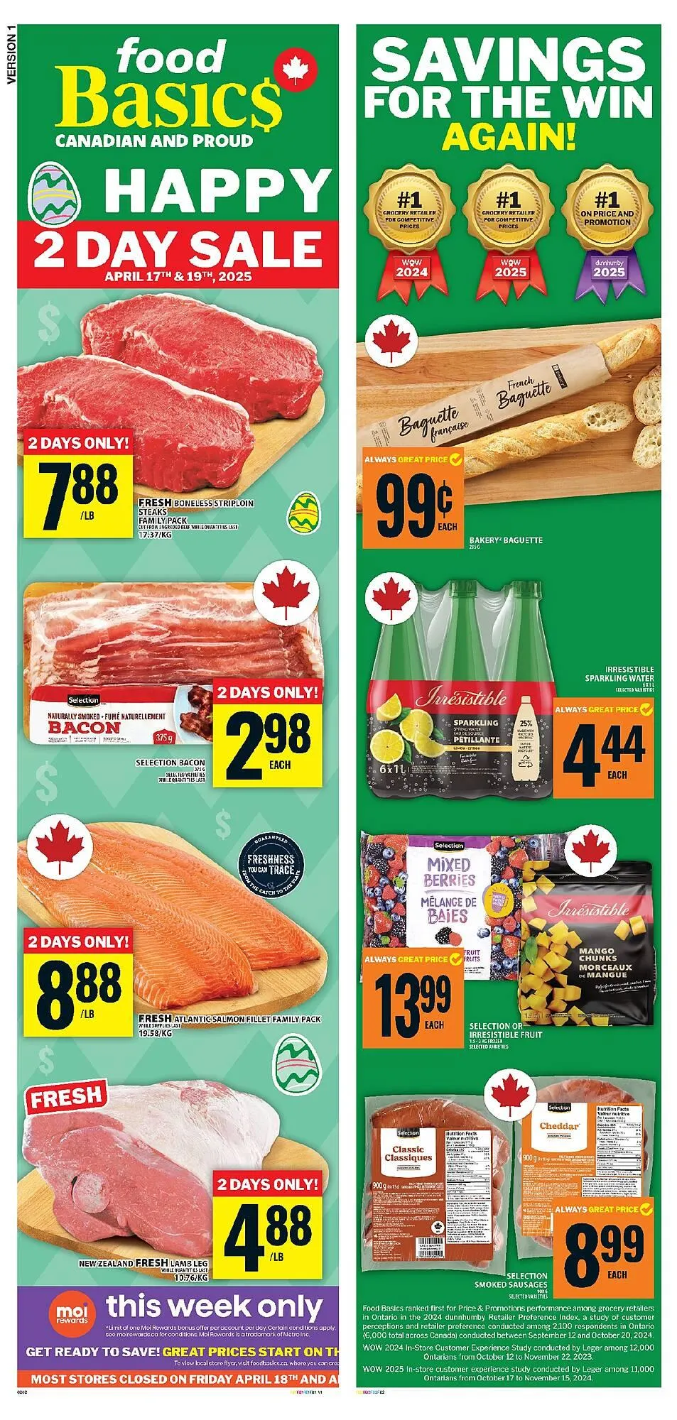 Food Basics flyer from April 17 to April 23 2025 - flyer page 2