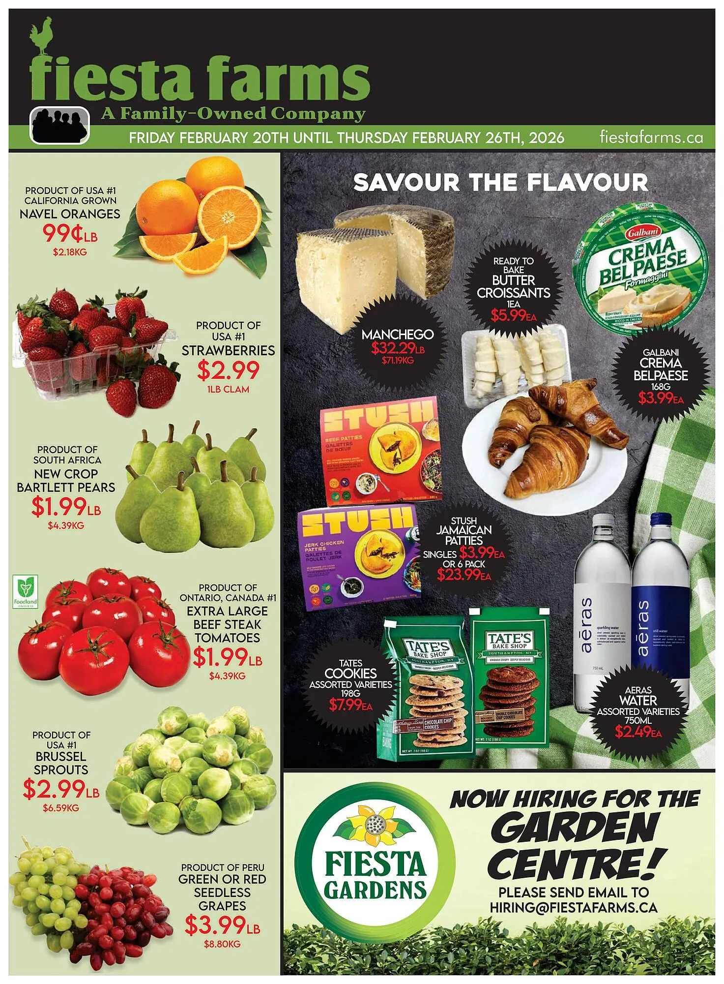 Fiesta Farms flyer from February 20 to February 26 2026 - flyer page 1