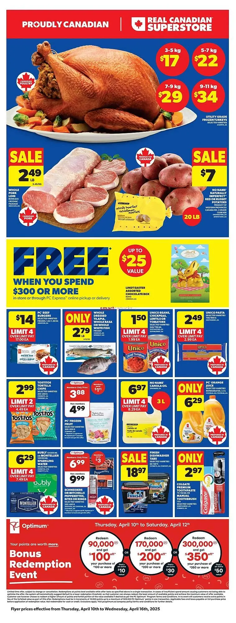 Real Canadian Superstore flyer from April 10 to April 16 2025 - flyer page 3