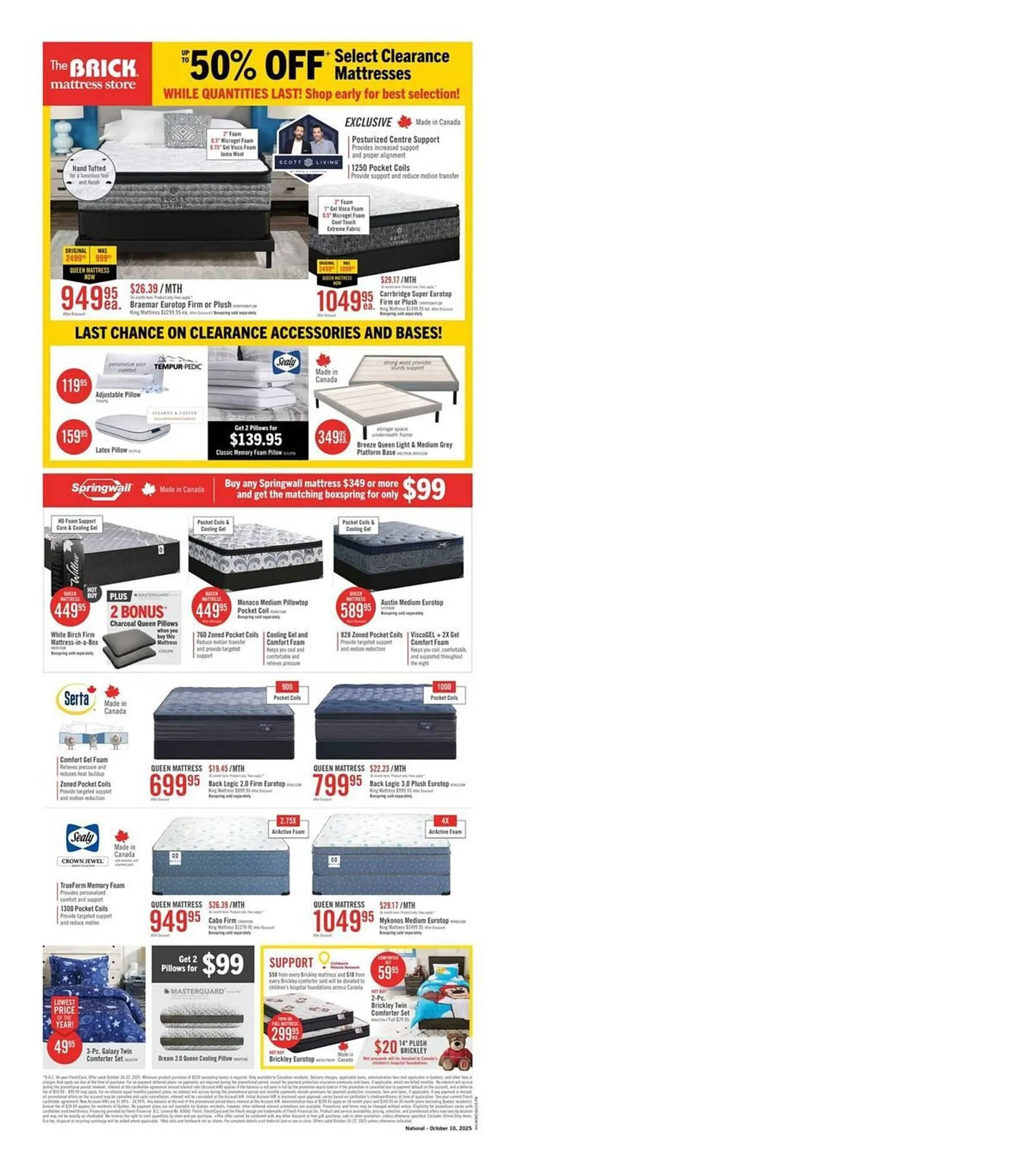 The Brick flyer from October 10 to October 13 2025 - flyer page 13