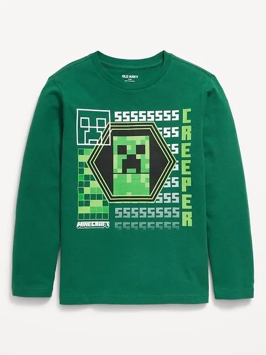 Minecraft™ Gender-Neutral Graphic T-Shirt for Kids