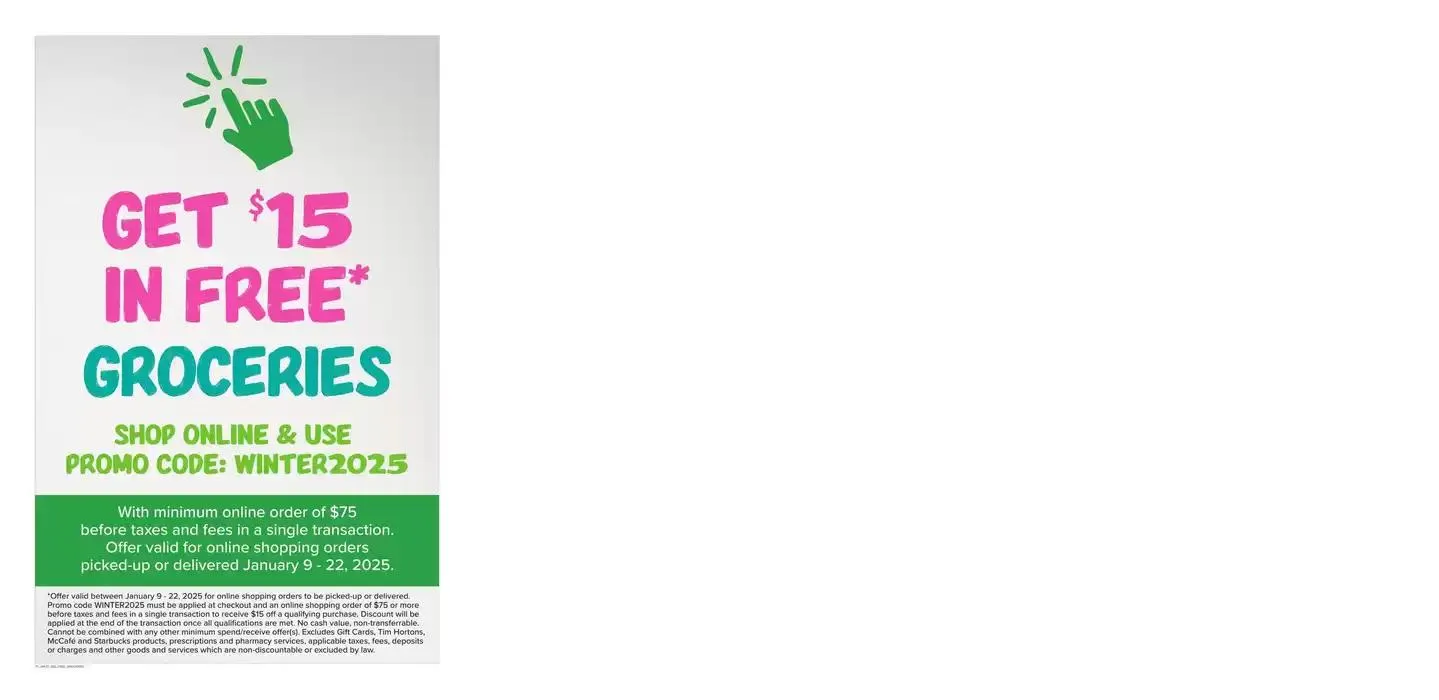 Offers for bargain hunters from January 9 to January 15 2025 - flyer page 3