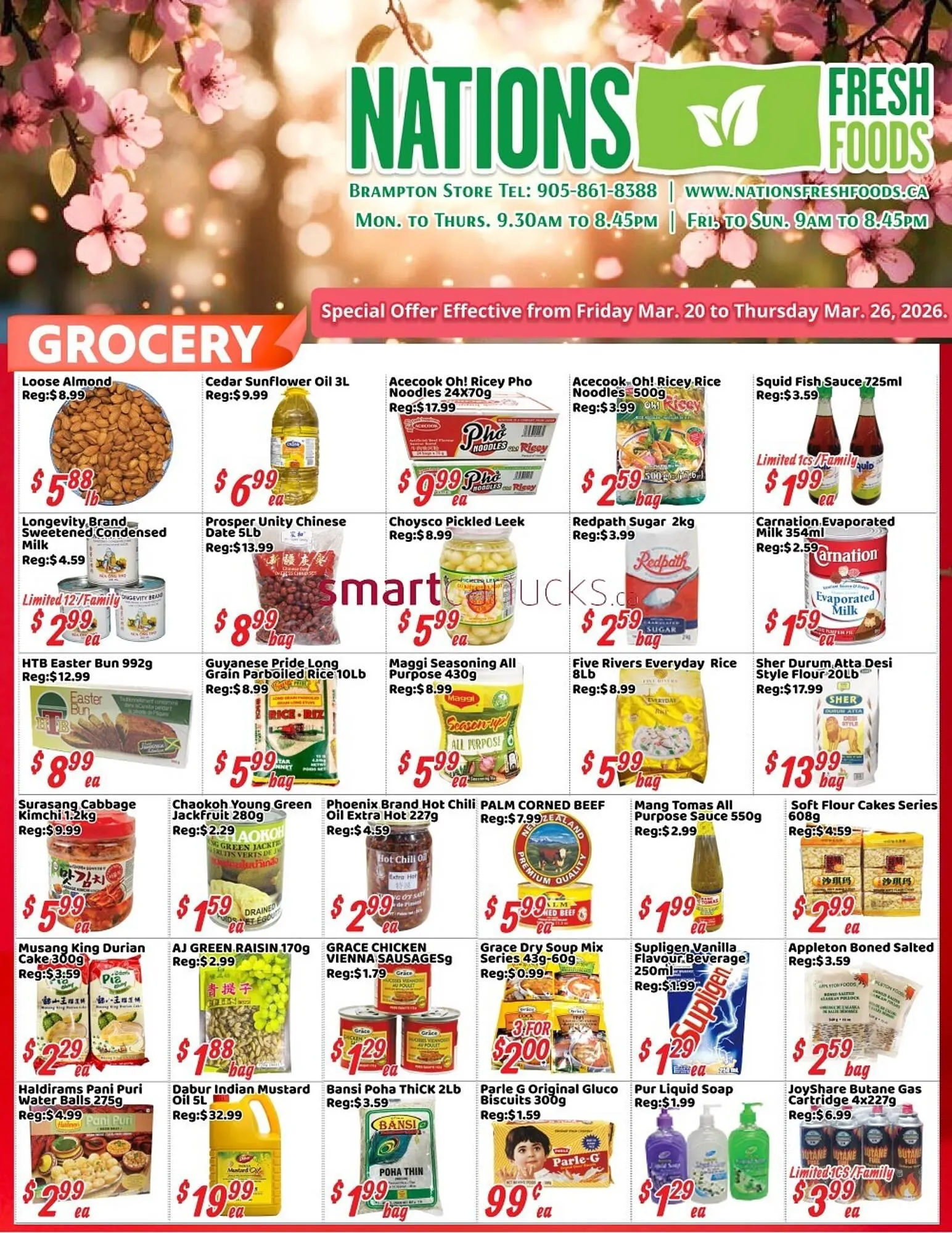 Nations Fresh Foods flyer from March 20 to March 26 2026 - flyer page 1