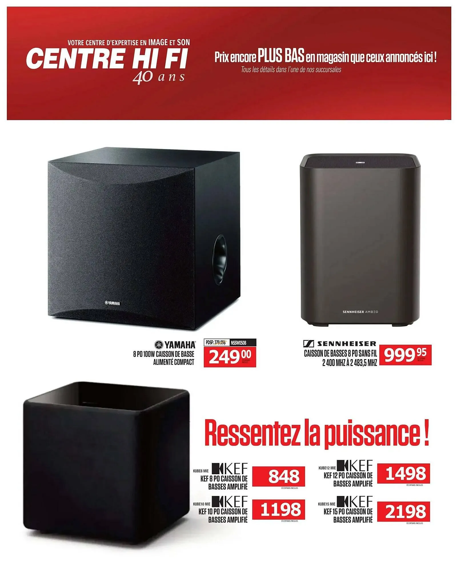 Centre Hi-Fi flyer from February 27 to March 5 2026 - flyer page 72