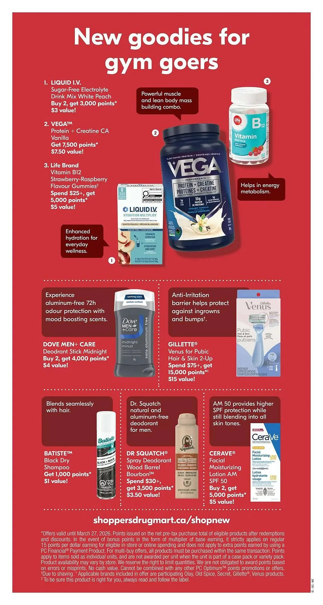 Shoppers Drug Mart flyer from March 14 to March 19 2026 - flyer page 21