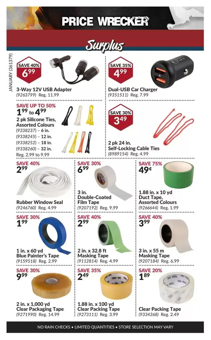 Price Wrecker from January 1 to January 31 2025 - flyer page 8