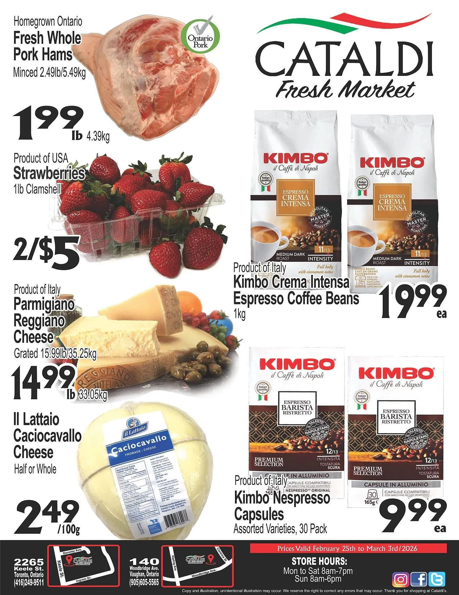 Cataldi Fresh Market flyer from February 25 to March 3 2026 - flyer page 1