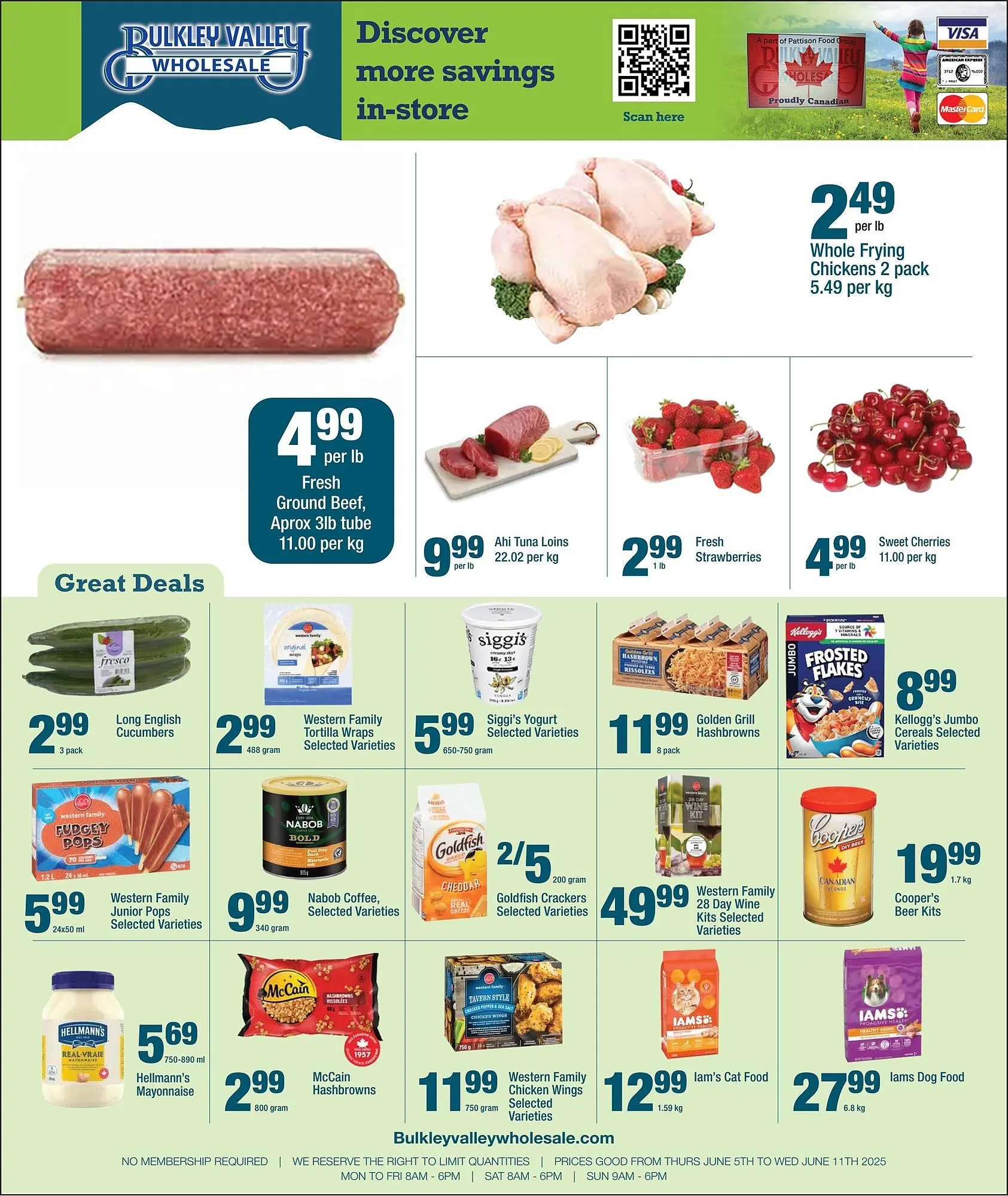Bulkley Valley Wholesale flyer - 1