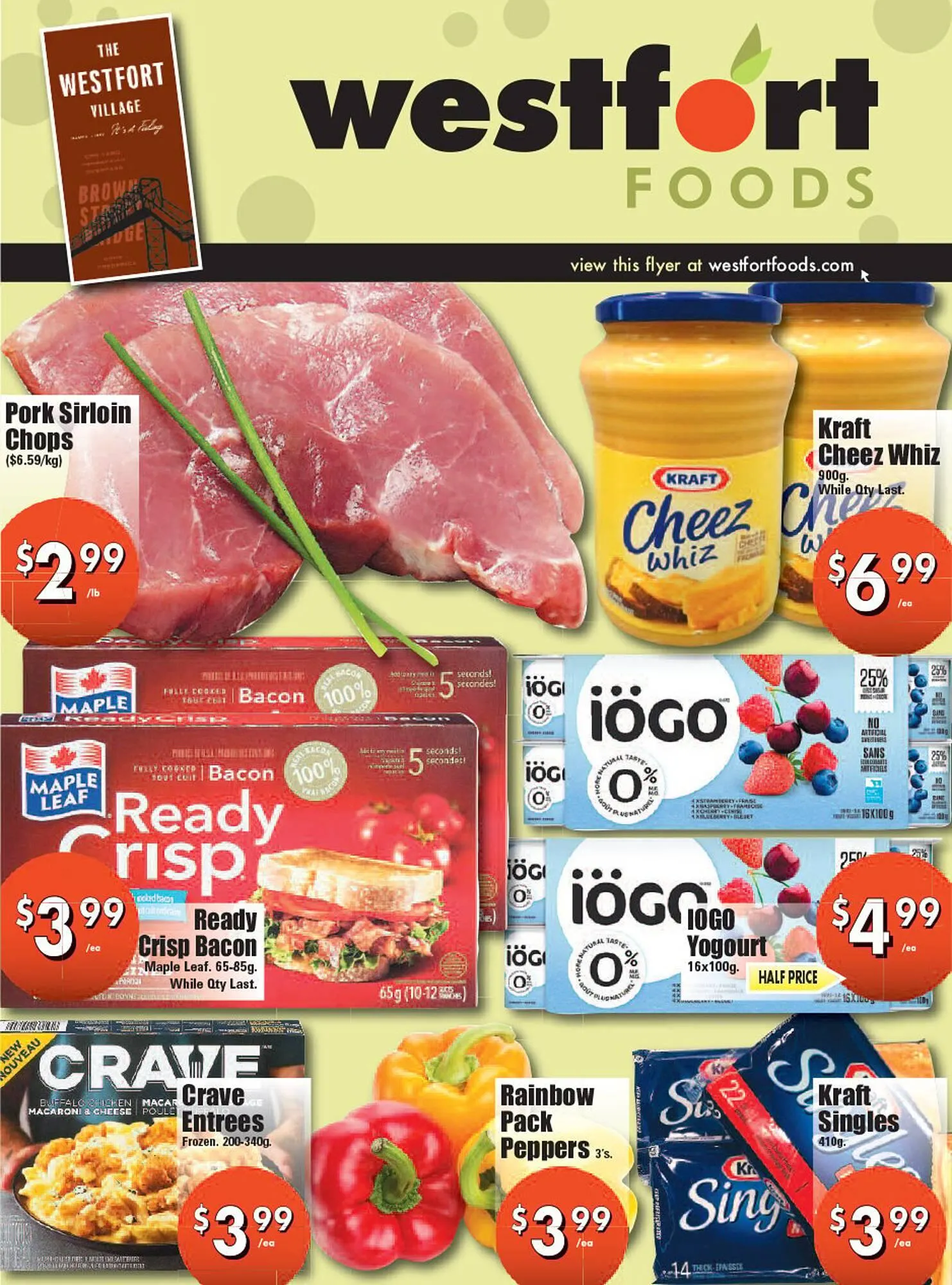 Westfort Foods flyer - 1