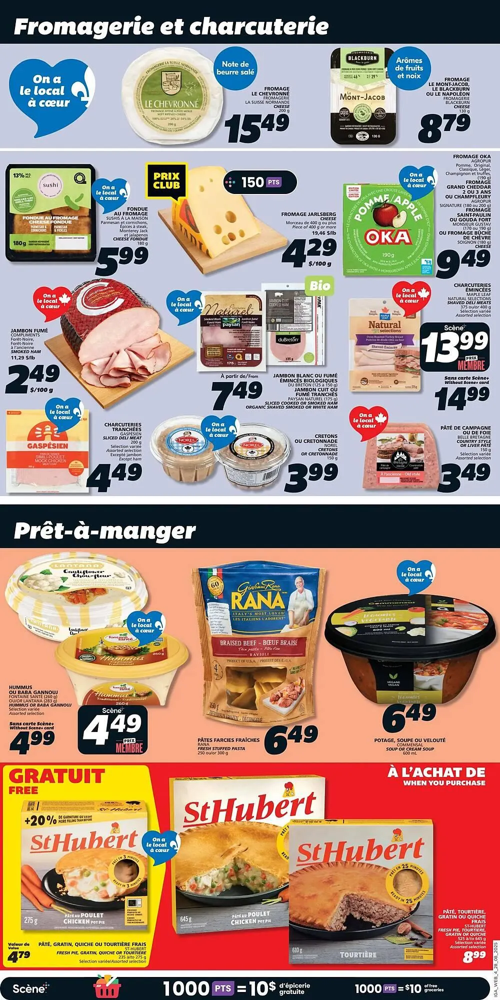 IGA flyer from August 28 to September 3 2025 - flyer page 8