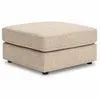 Seyler Oversized Accent Ottoman - Sand