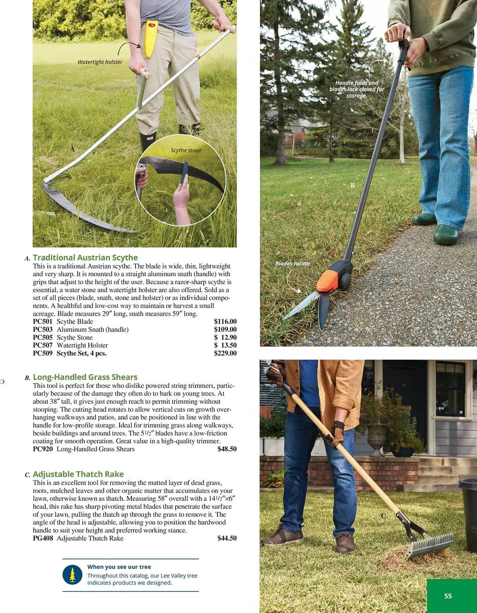 Lee Valley Tools flyer from July 8 to December 31 2025 - flyer page 55