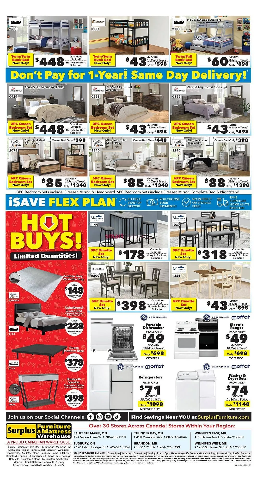 Surplus Furniture flyer from January 27 to February 16 2025 - flyer page 3