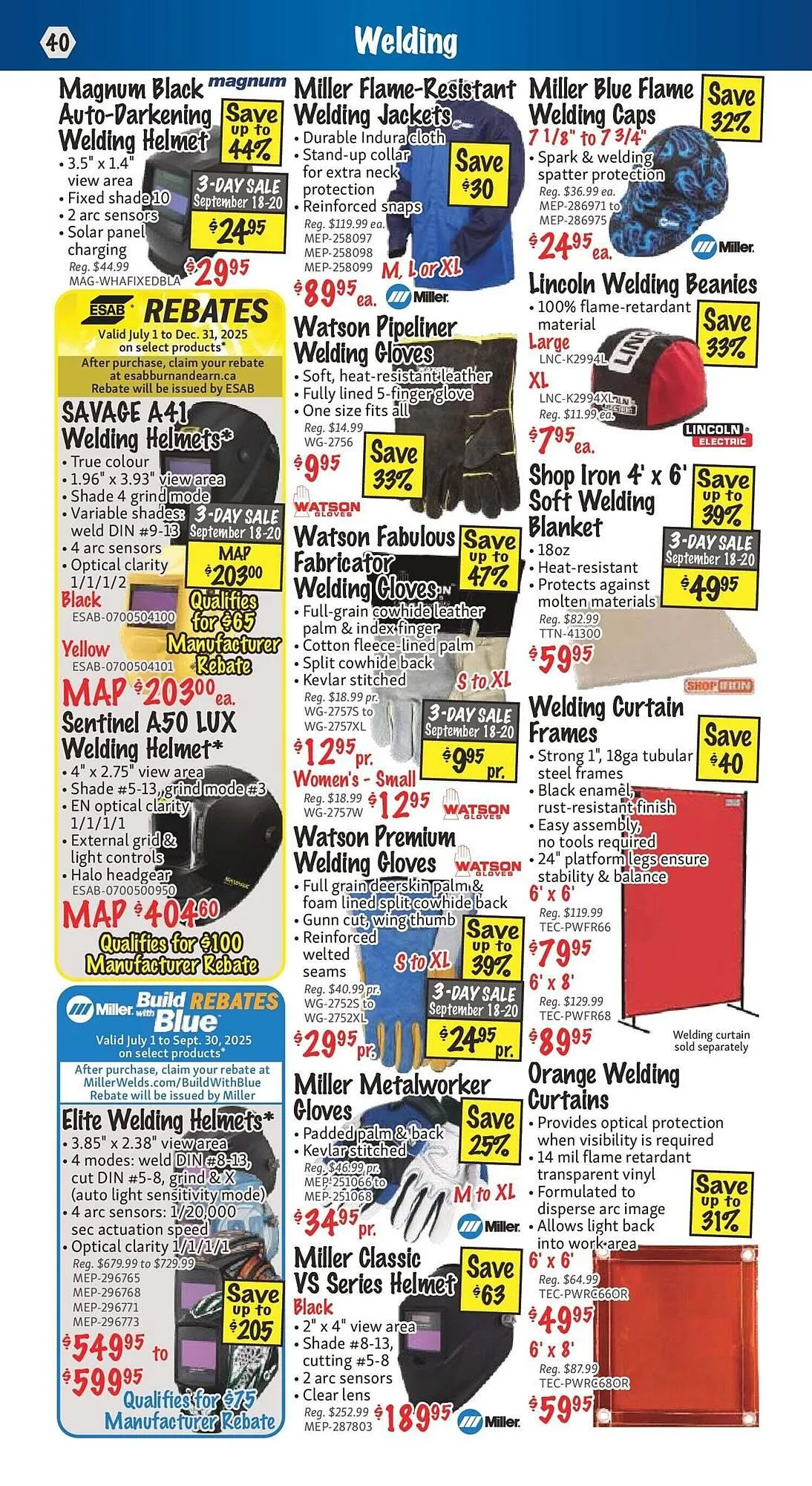 KMS Tools flyer from September 1 to September 15 2025 - flyer page 40