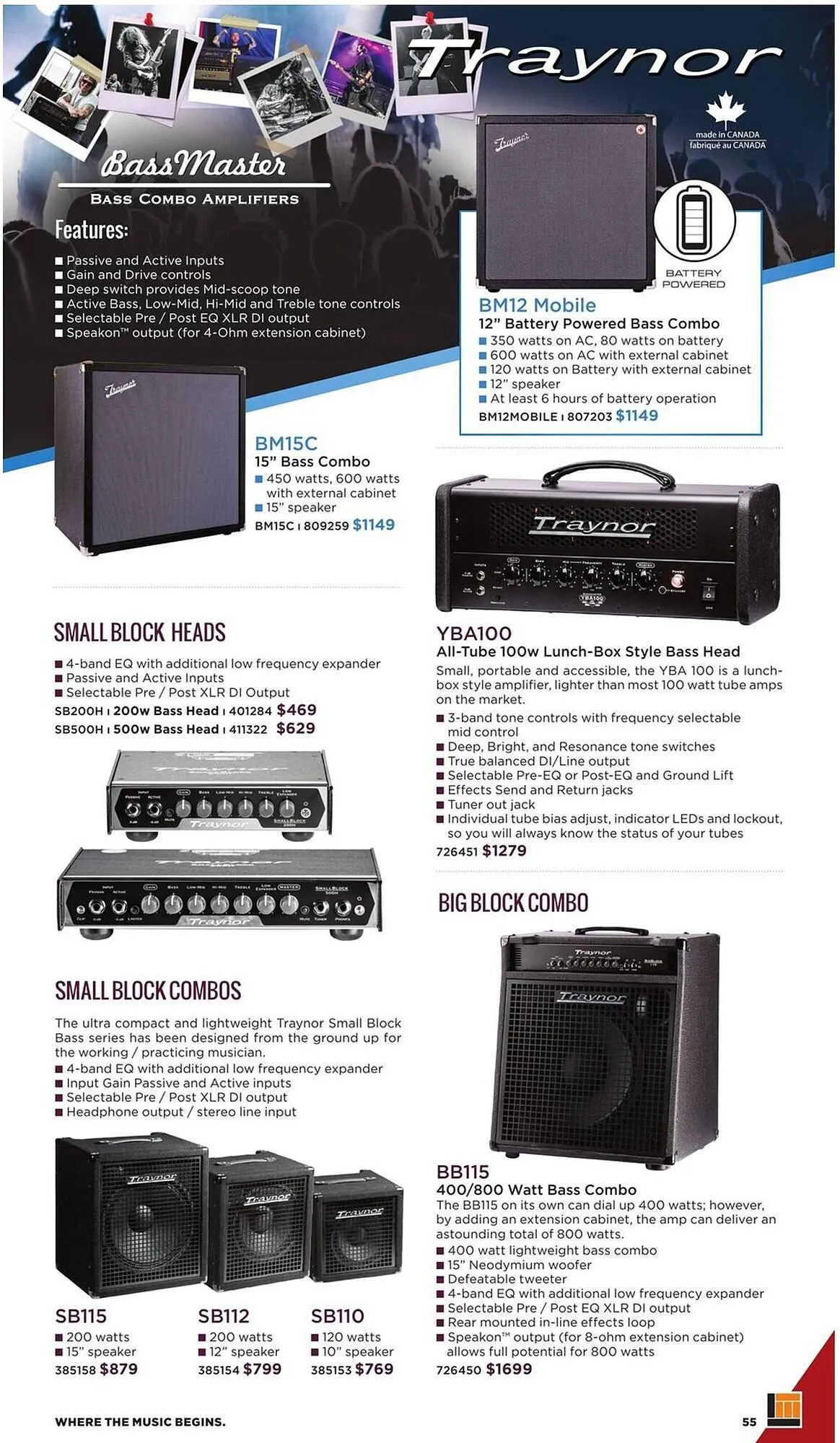 Long & McQuade flyer from October 9 to October 31 2025 - flyer page 55