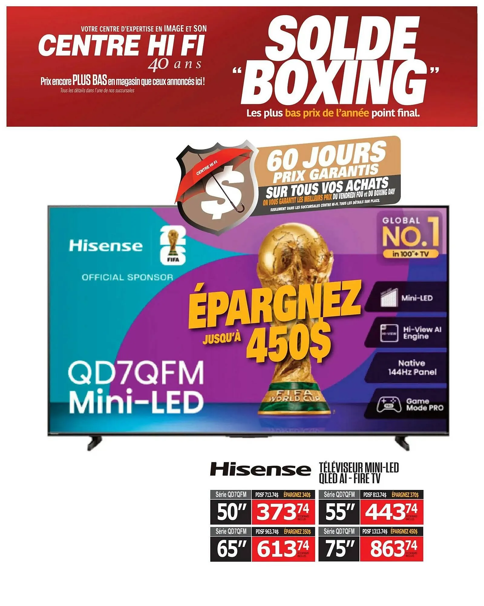 Centre Hi-Fi flyer from December 26 to January 1 2026 - flyer page 33