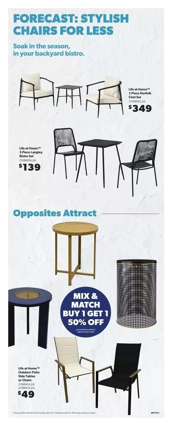 New offers to discover from March 20 to April 16 2025 - flyer page 5