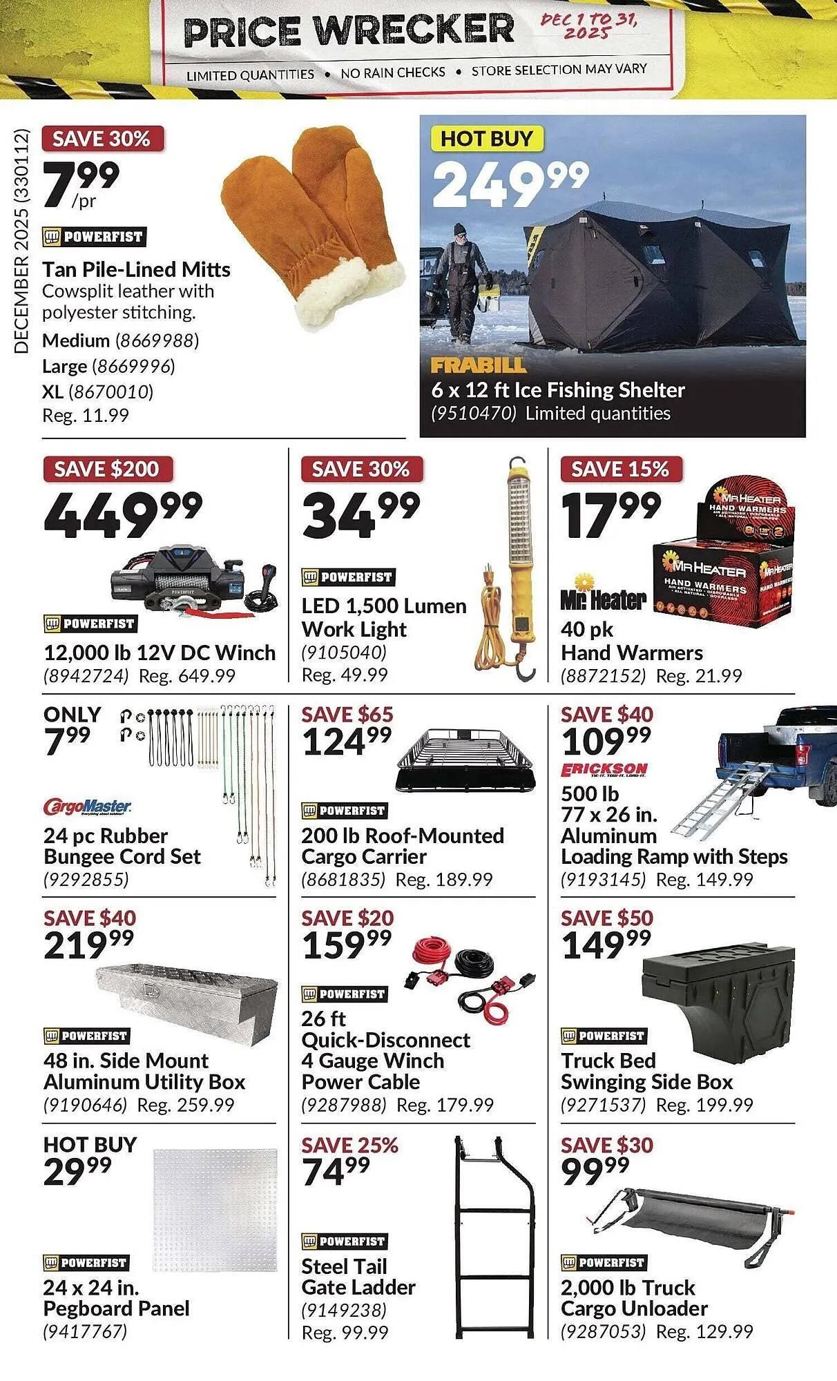 Princess Auto flyer from December 1 to January 1 2026 - flyer page 33