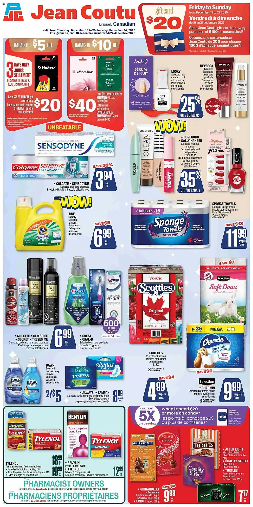 Jean Coutu flyer from December 18 to December 24 2025 - flyer page 1