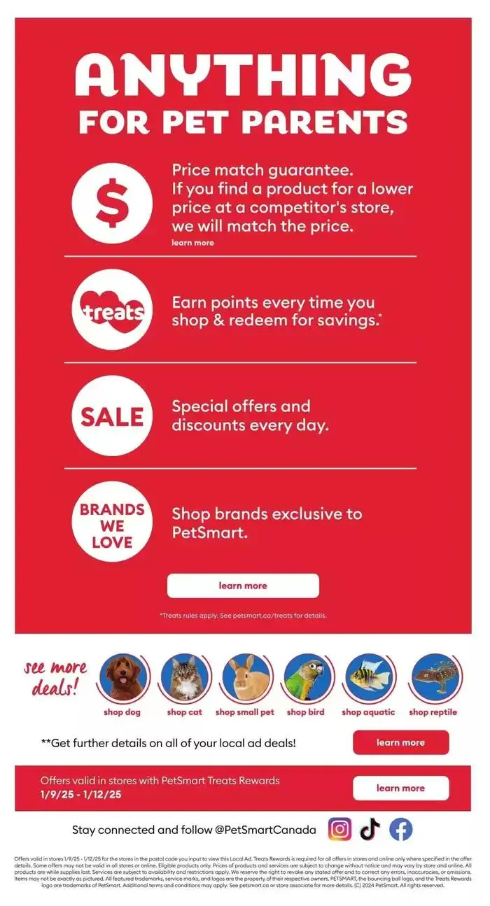 Petsmart Weekly ad from January 9 to January 12 2025 - flyer page 2