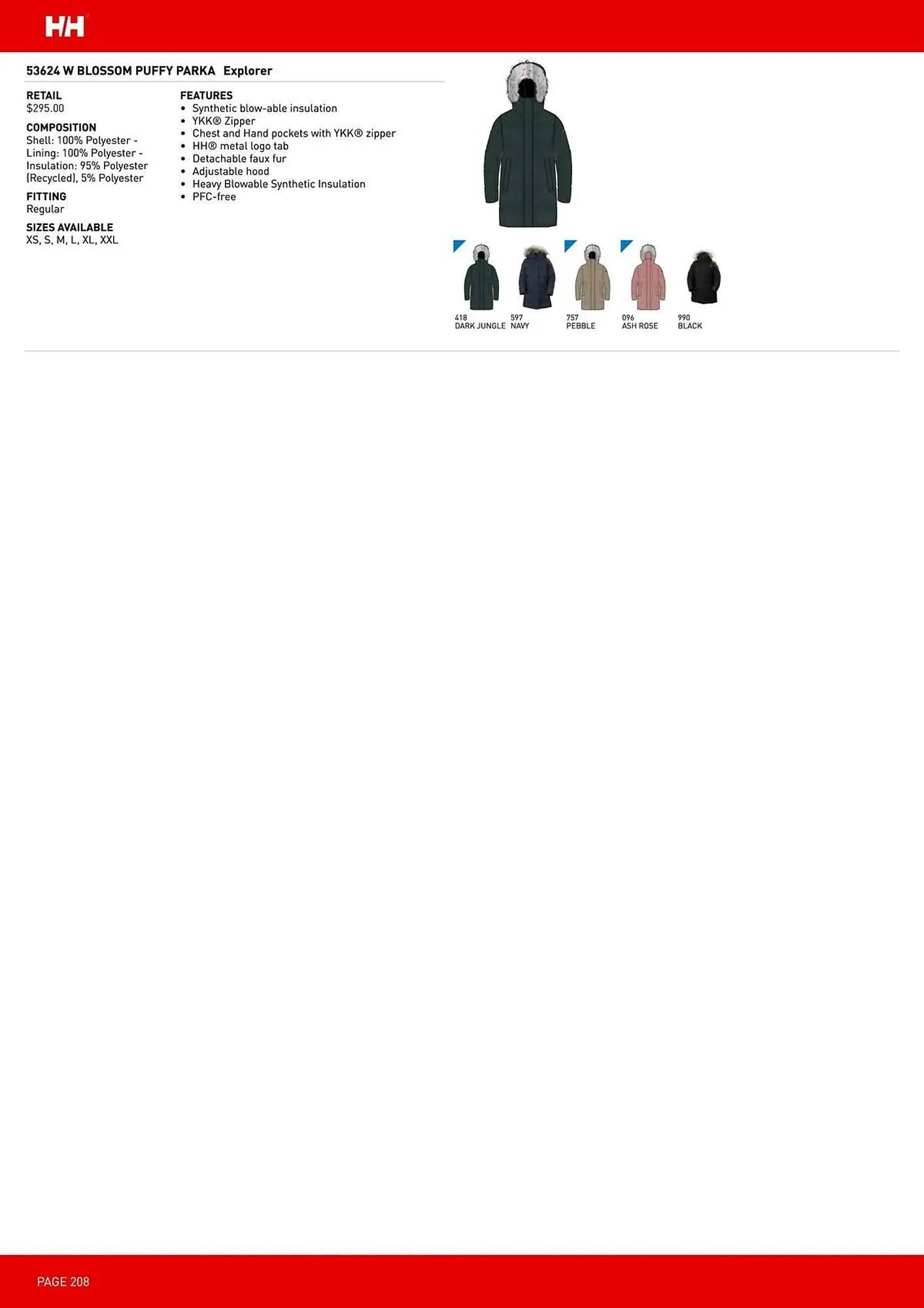 Helly Hansen flyer from September 11 to February 28 2026 - flyer page 208