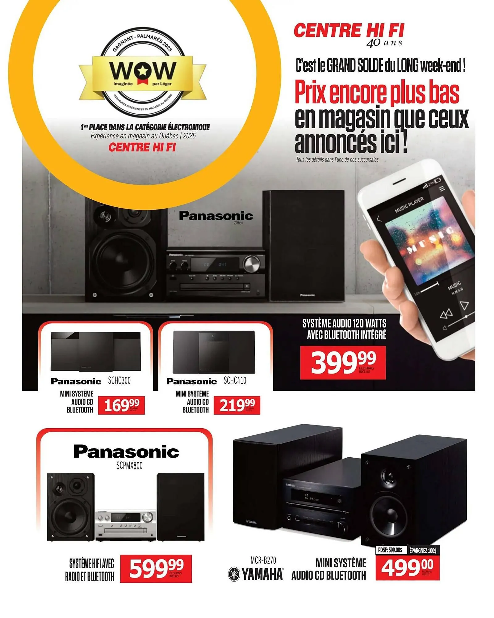 Centre Hi-Fi flyer from August 29 to September 4 2025 - flyer page 43