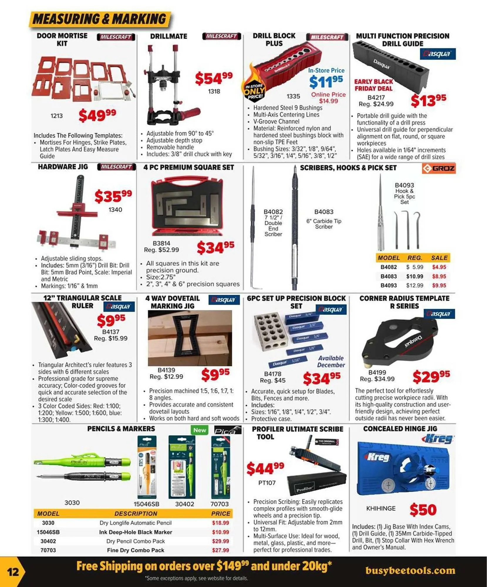 Busy Bee Tools flyer from November 10 to January 10 2026 - flyer page 12