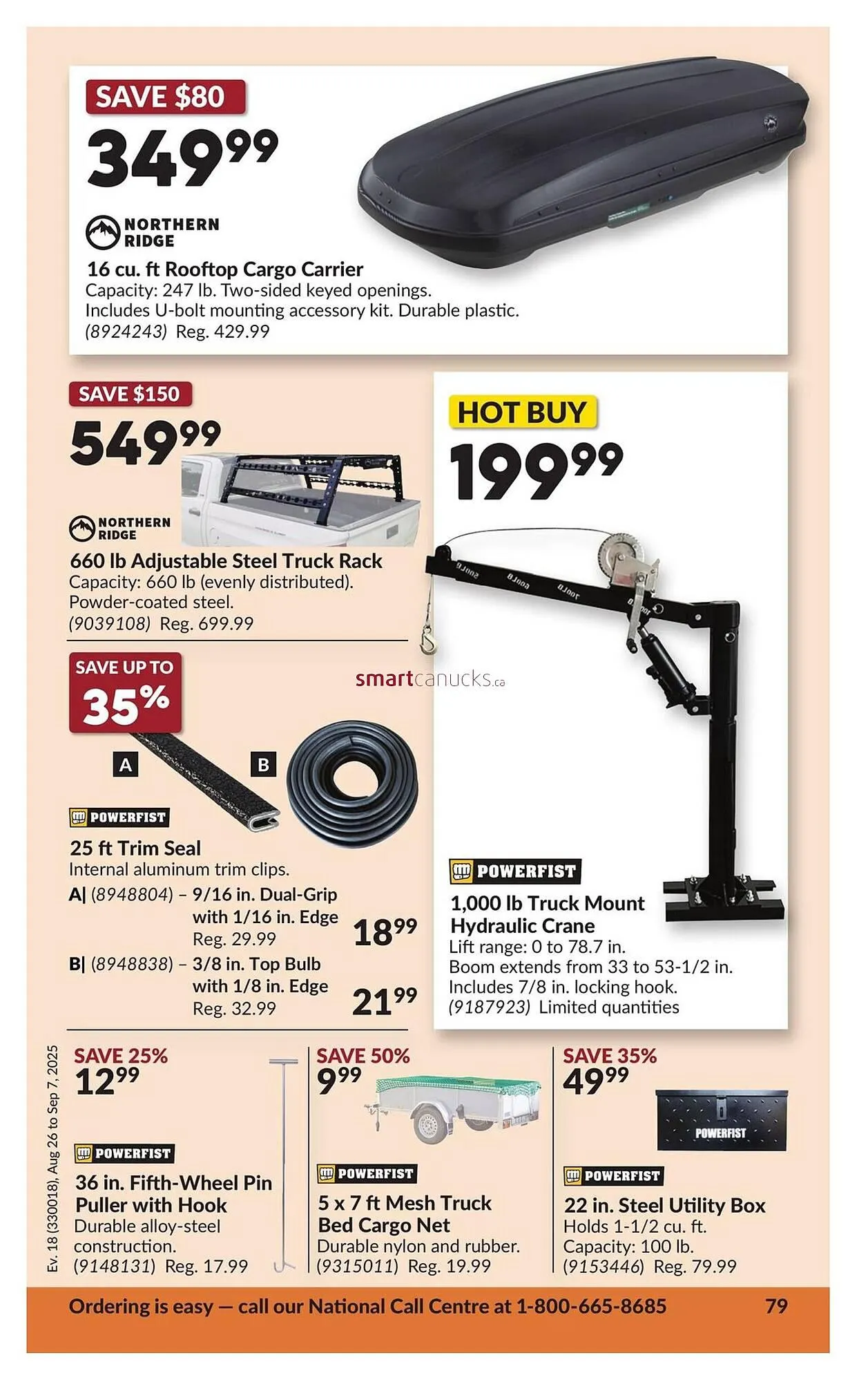 Princess Auto flyer from August 26 to September 7 2025 - flyer page 85