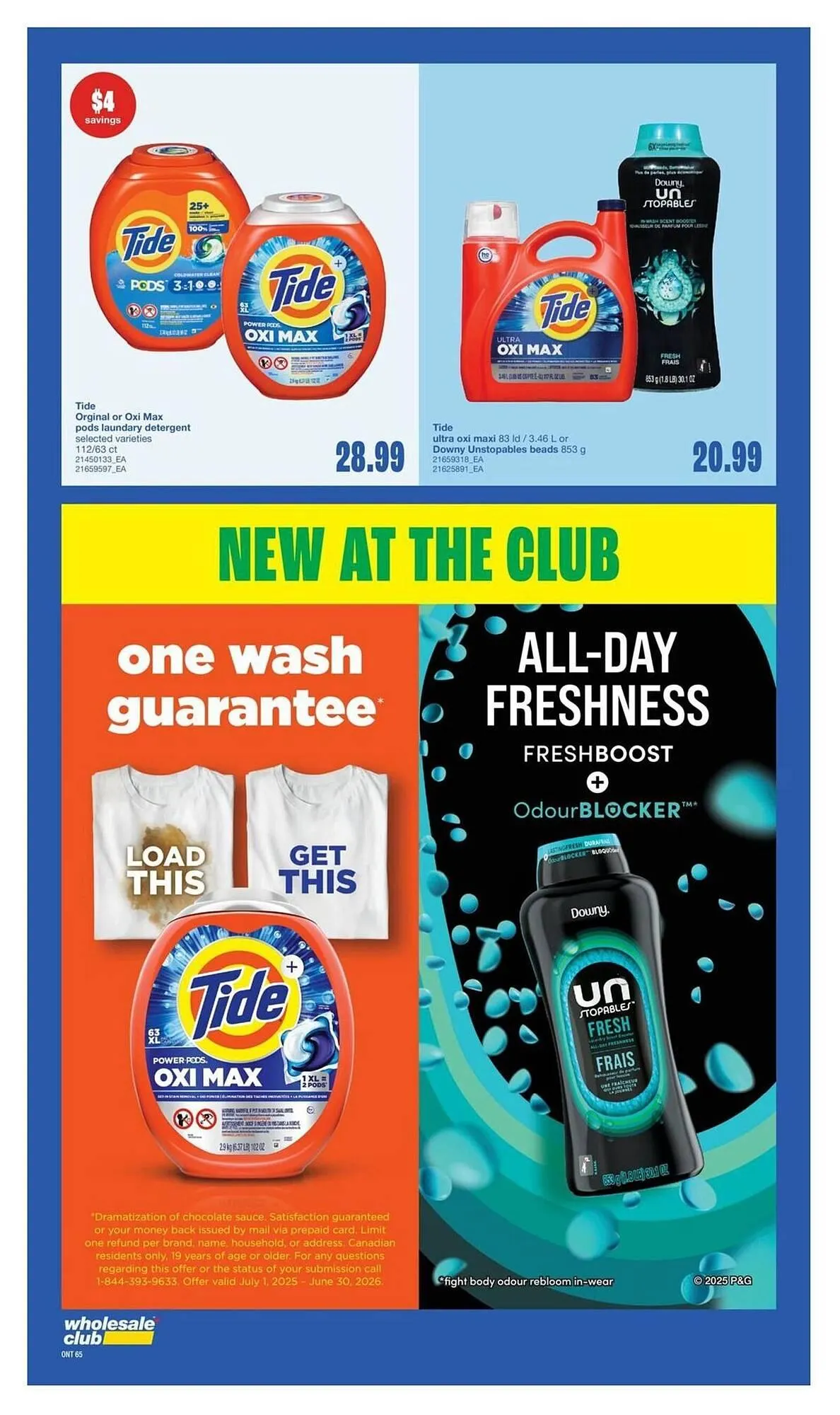 Wholesale Club flyer from July 31 to August 20 2025 - flyer page 70