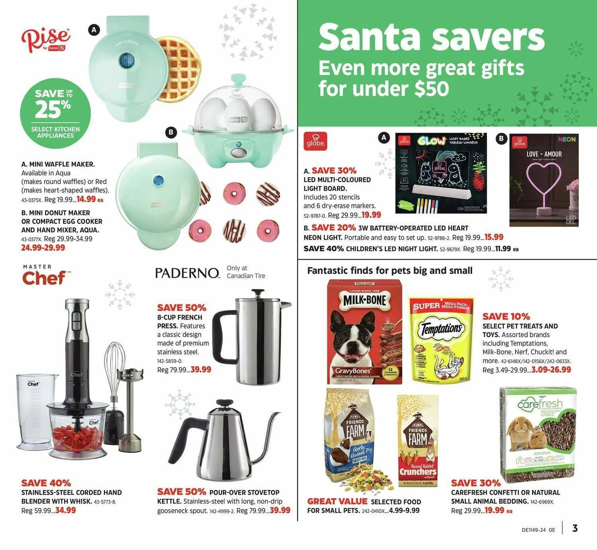 Canadian Tire flyer from November 28 to December 23 2024 - flyer page 3