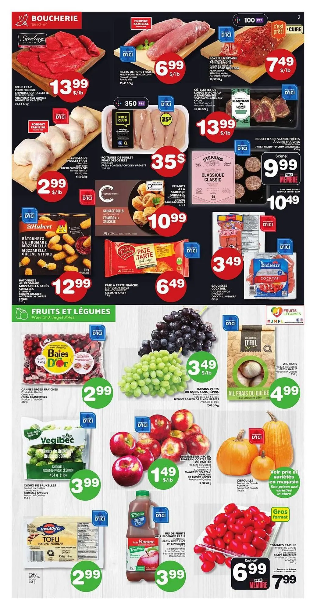 IGA flyer from October 9 to October 15 2025 - flyer page 3