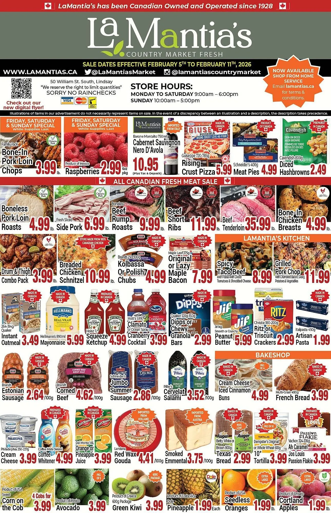 Lamantia's flyer from February 5 to February 11 2026 - flyer page 1