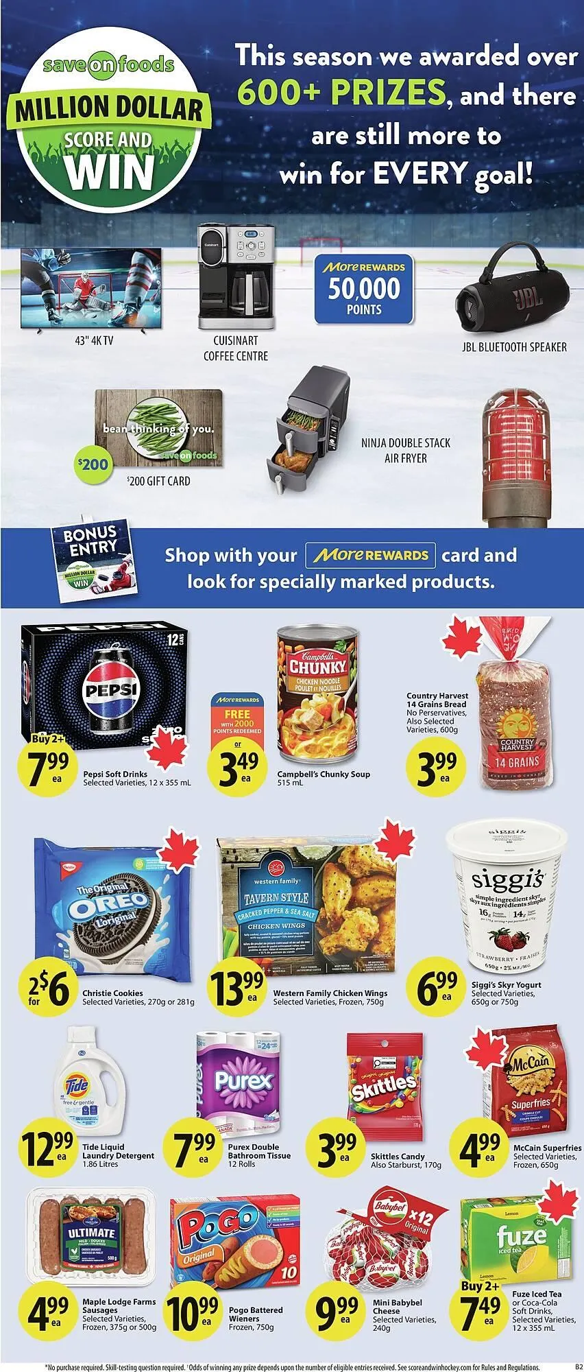 Save on Foods flyer from March 12 to March 19 2026 - flyer page 32