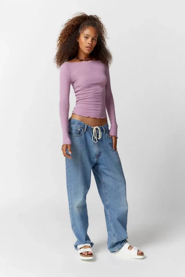 Out From Under Libby Ribbed Long Sleeve Top