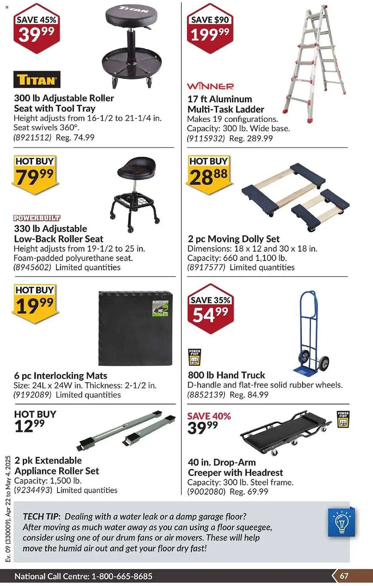 Princess Auto flyer from April 22 to May 4 2025 - flyer page 72