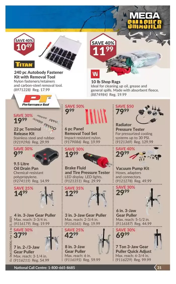 National Sale from March 11 to March 23 2025 - flyer page 36