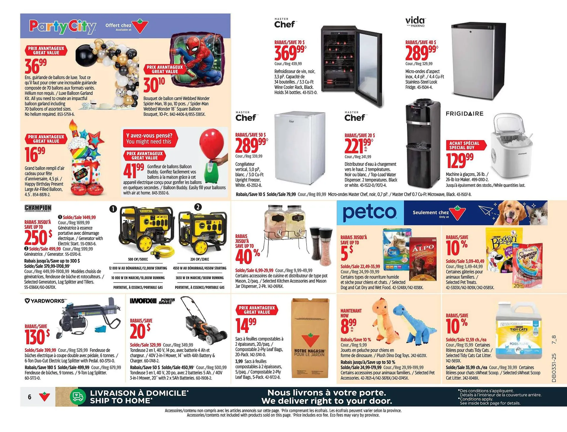 Canadian Tire flyer from July 24 to July 30 2025 - flyer page 8
