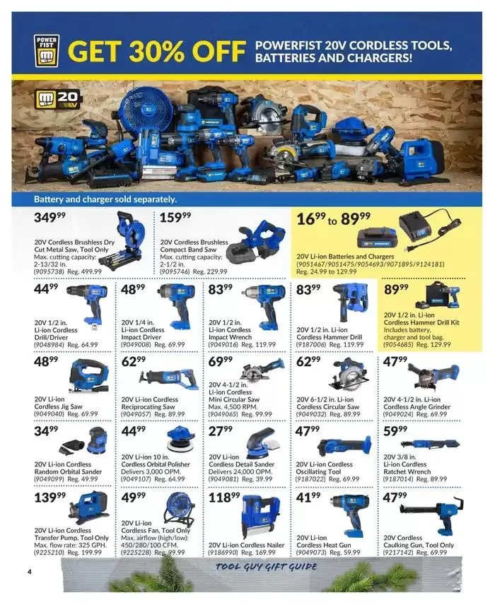 Special offers for you from December 10 to December 25 2024 - flyer page 4