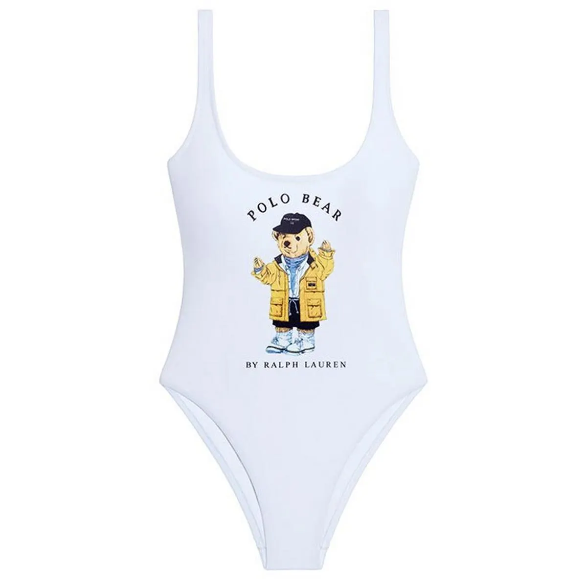 Women's Polo Bear One-Piece Swimsuit