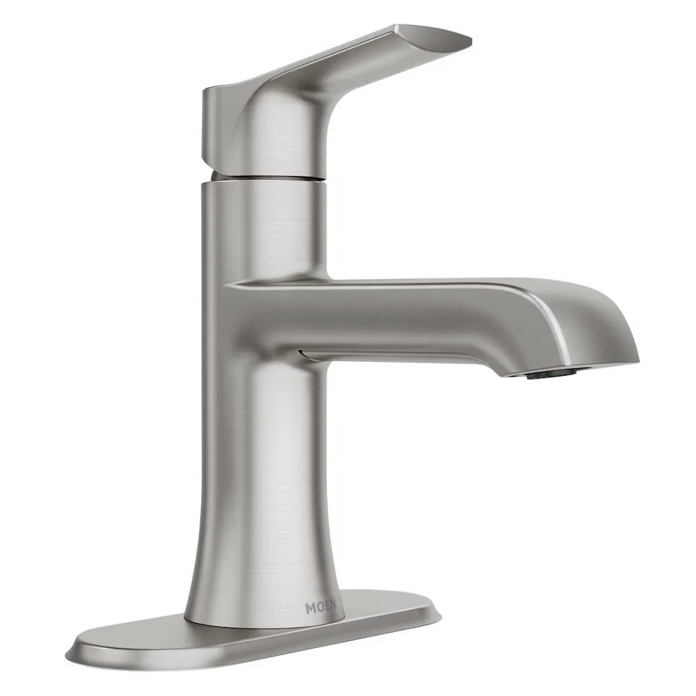 Liso Single-Handle Bathroom Faucet in Spot Resist Stainless