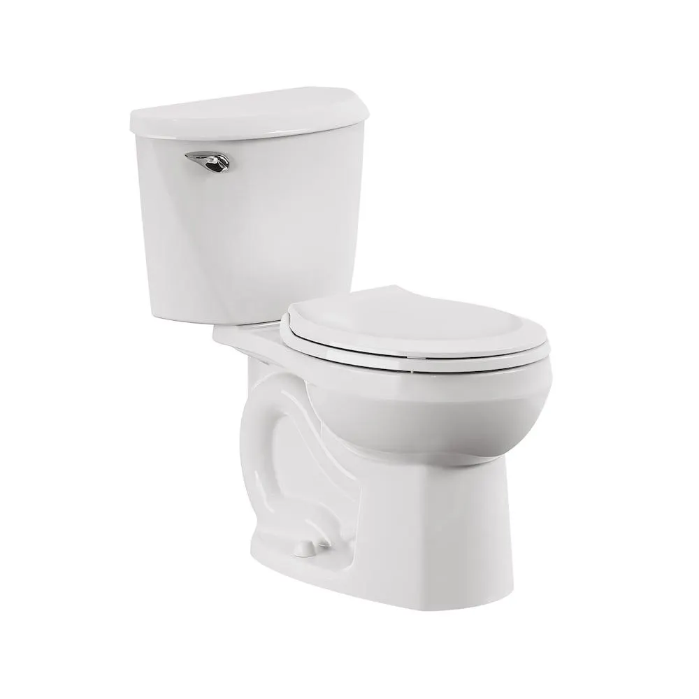 Reliant 2-Piece 4.8 Lpf Single Flush Round Front Toilet in White