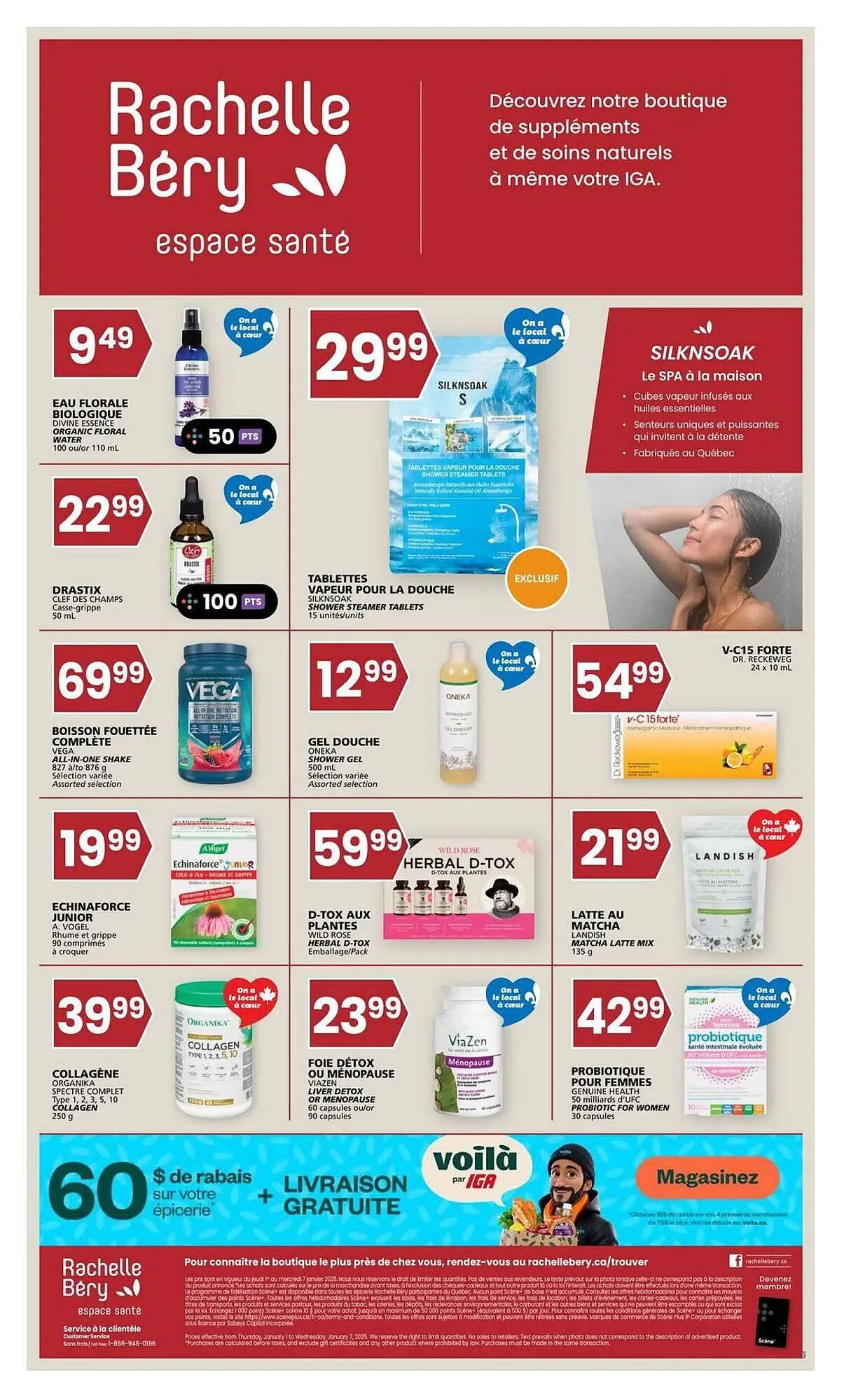 Rachelle-Bery Pharmacy flyer from January 1 to January 8 2026 - flyer page 1