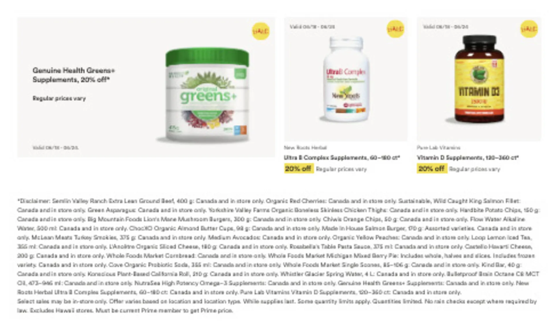 Whole Foods Market flyer from June 18 to June 24 2025 - flyer page 3