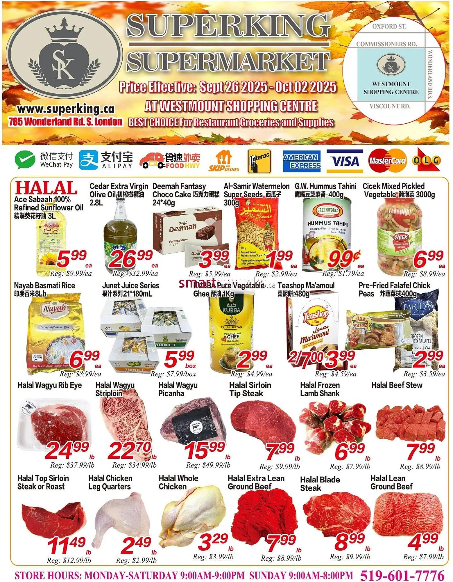 Superking Supermarket flyer from September 26 to October 2 2025 - flyer page 1
