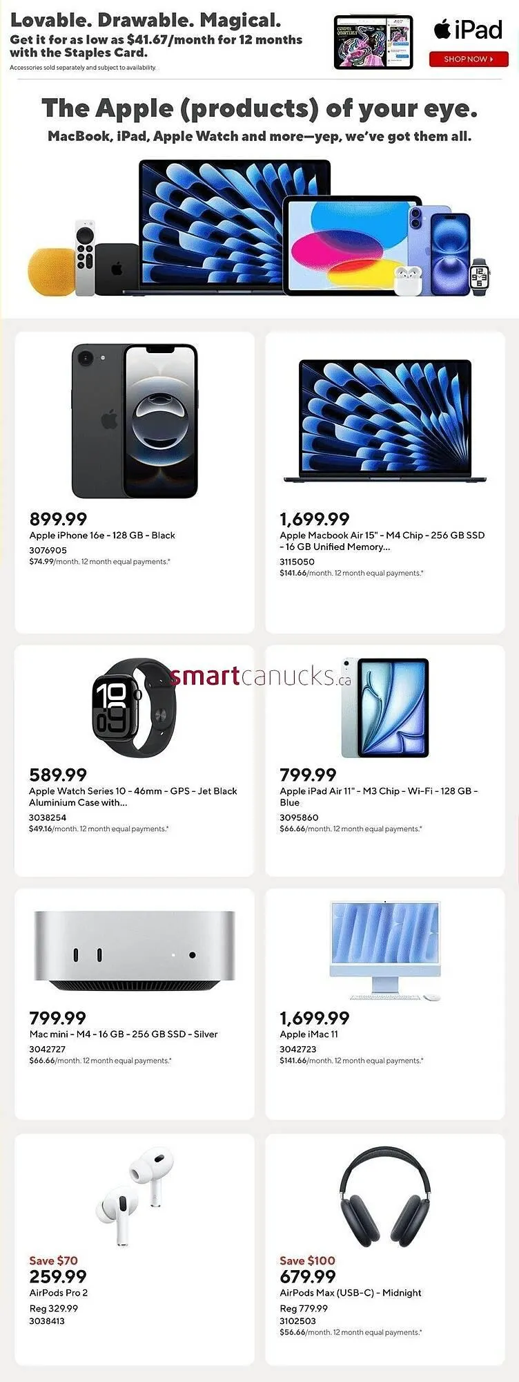 Staples flyer from June 20 to June 26 2025 - flyer page 9