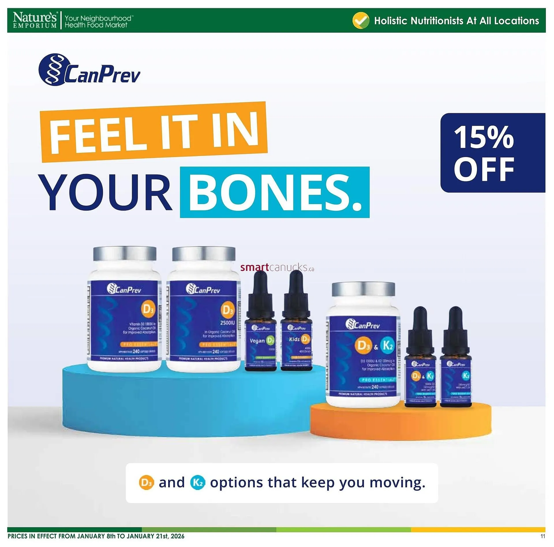 Nature's Emporium flyer from January 8 to January 21 2026 - flyer page 11