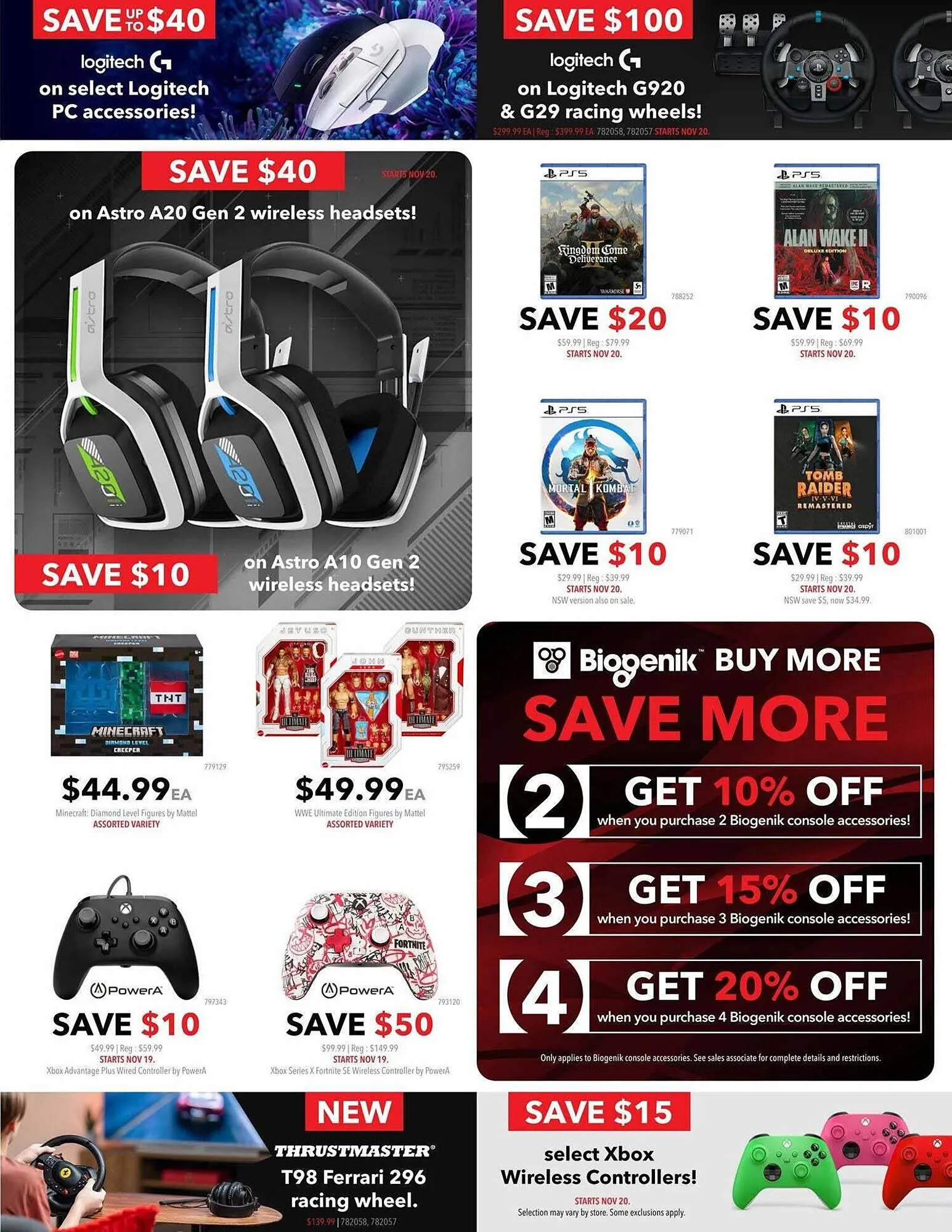 GameStop flyer from November 21 to November 26 2025 - flyer page 9