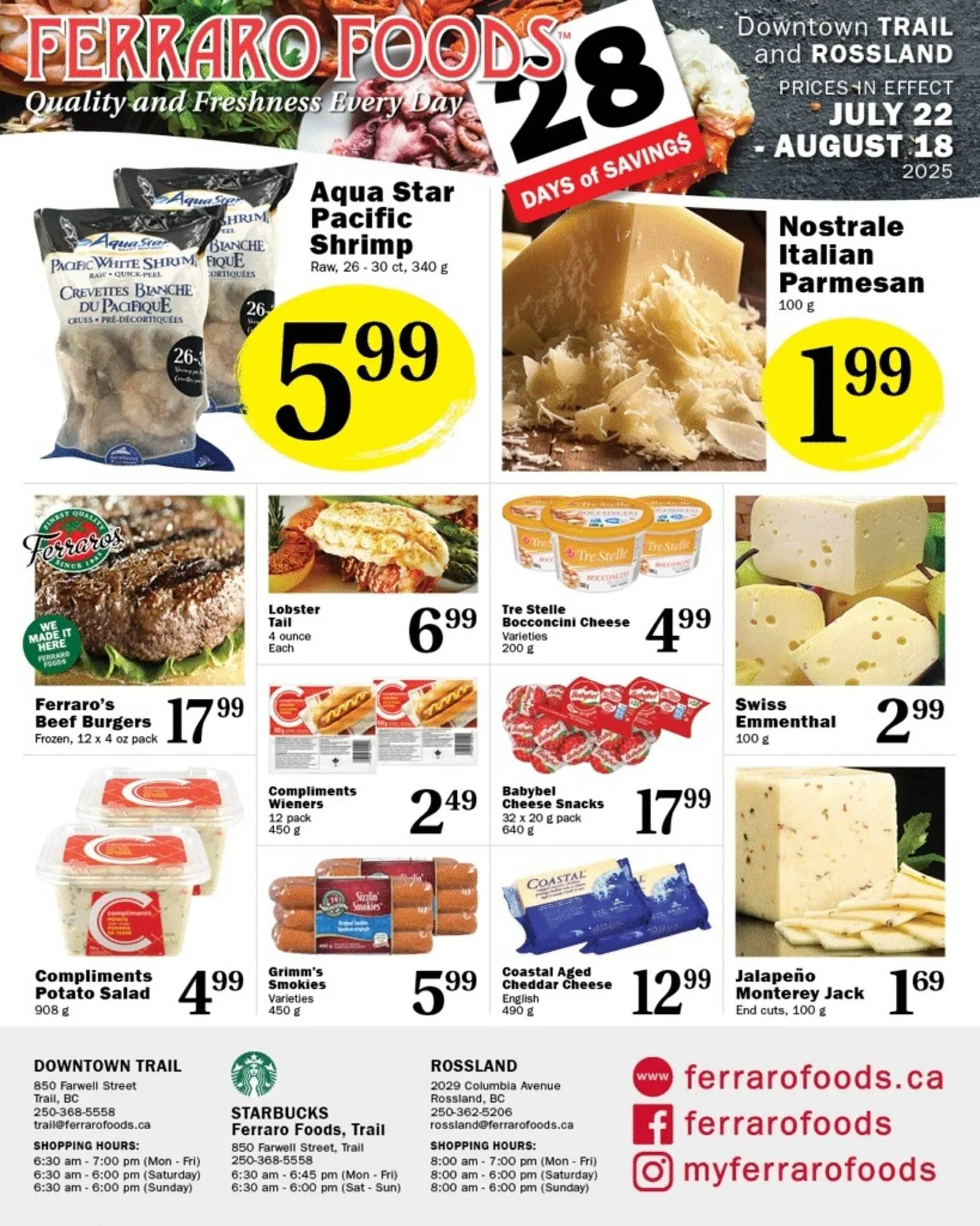 Ferraro Foods flyer - 1