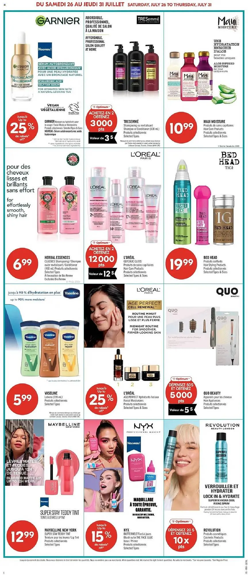 Pharmaprix flyer from July 26 to August 1 2025 - flyer page 12