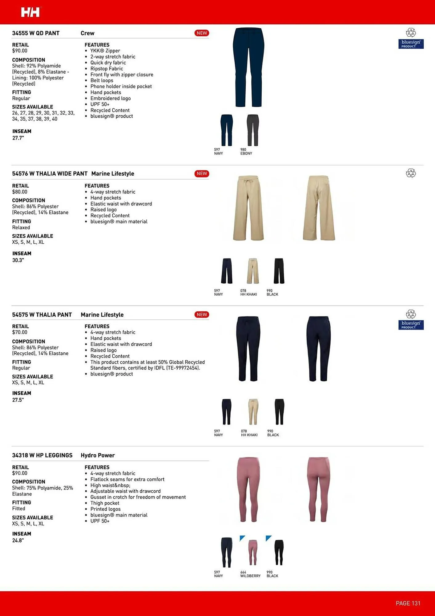 Helly Hansen flyer from March 12 to May 31 2026 - flyer page 131